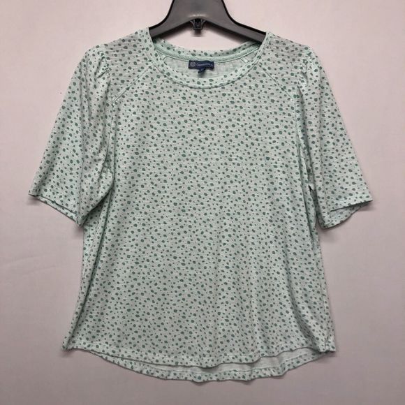 Democracy Women Short Sleeve Blouse Top Shirt Size Extra Large M108 -22 - Picture 9 of 12